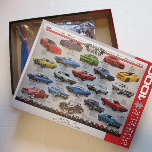 Muscle Car Evolution Puzzle - Picture 9 of 14